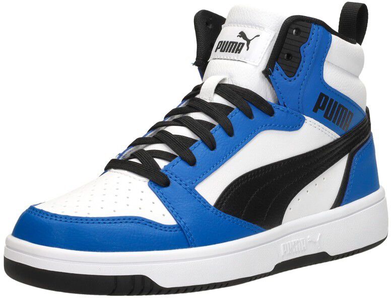 Puma Puma Rebound V6 Mid Jr kobalt blauw