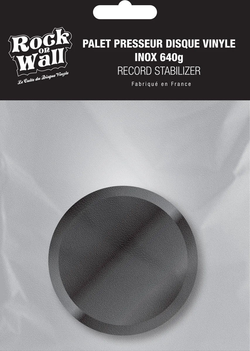 Rock on Wall Palet presseur inox noir Palets-presseurs