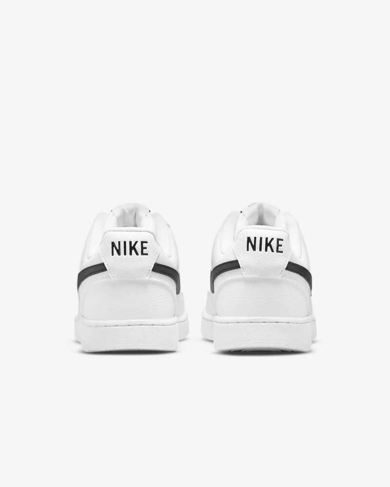 Chaussures Nike Court Vision Low Next Nature Blanc & Noir pour homme
