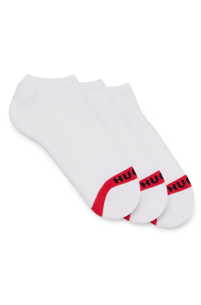HUGO Underwear Businesssocken »3P LC PLUSH TAPE CC« Packung, 3er, 3 Stk. tlg. mit HUGO Logostickerei auf rotem Farbstreifen