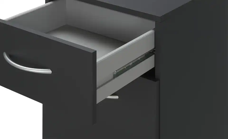 Kommode mit Wäschebox Multischrank-System 40 cm Graphit