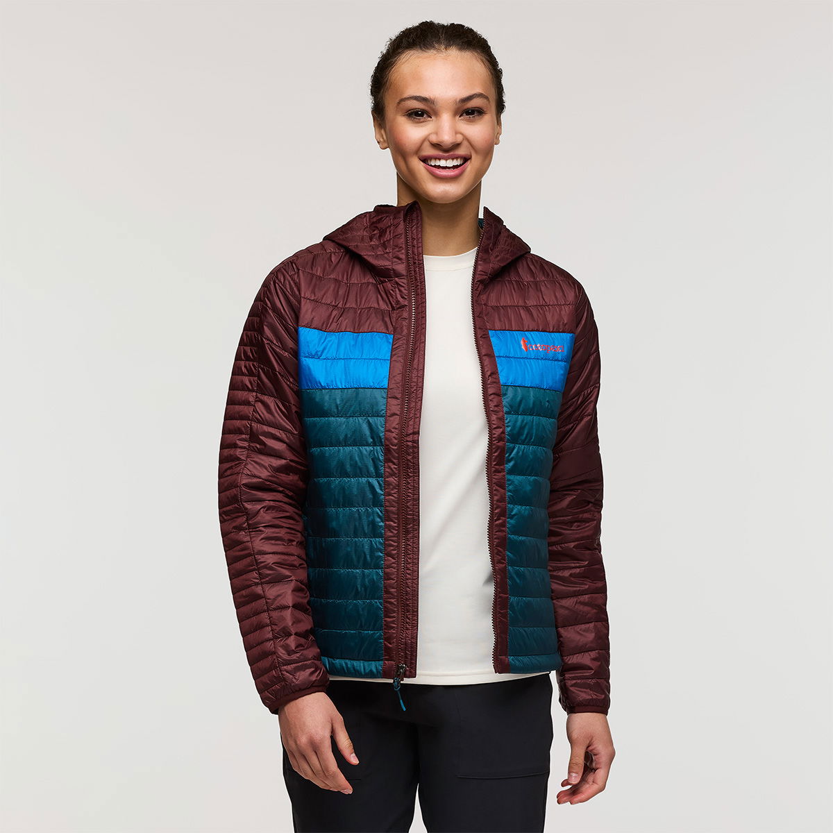 Cotopaxi Capa Insulated Hooded jakke, dame (Chestnut)