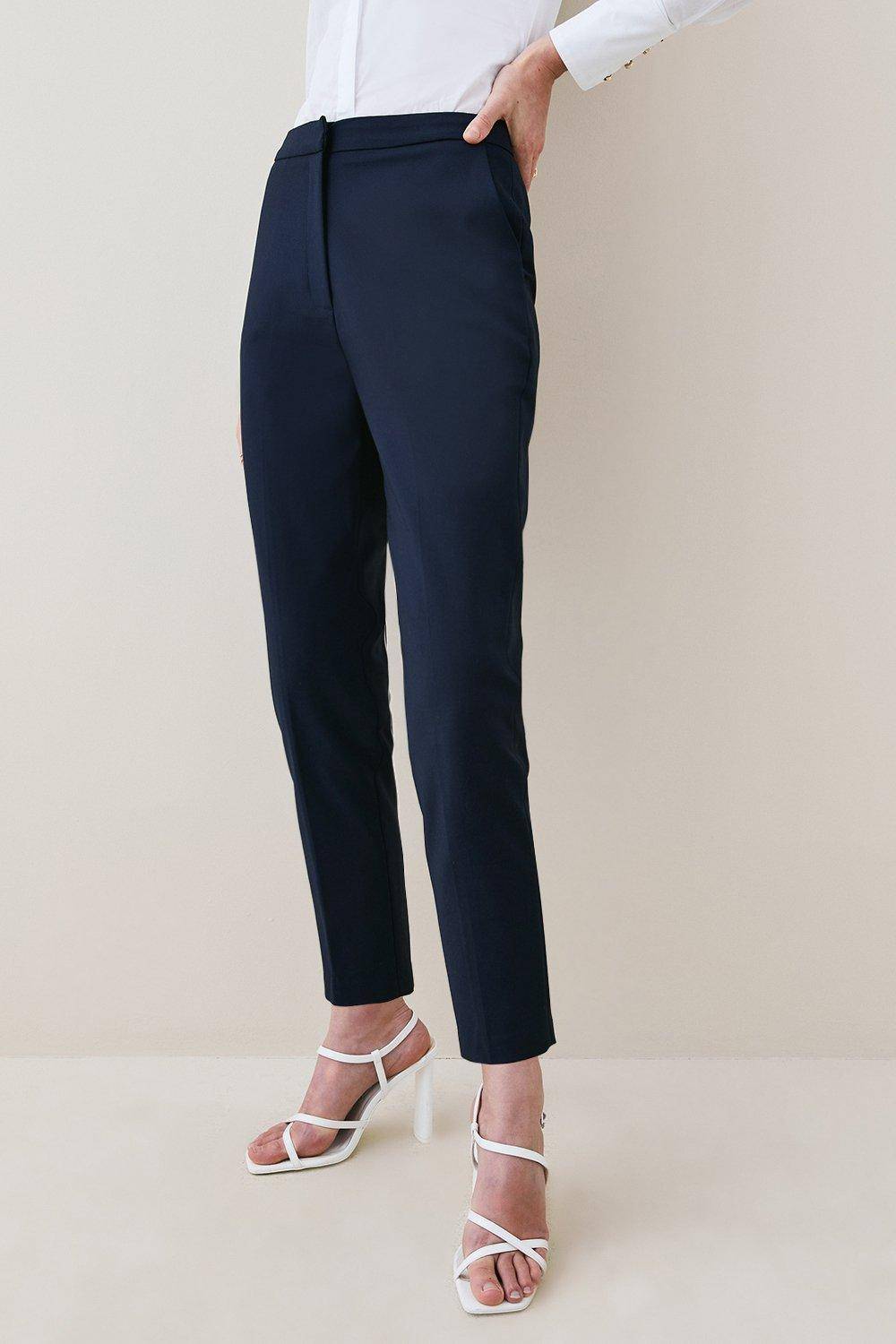 KarenMillen Pantalon Tissé Techno Essentiel