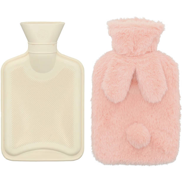 Kruik Bunny met hoes - 0,8 liter - roze