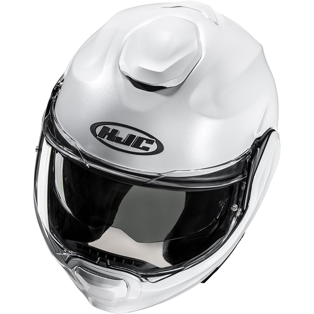 HJC - Casque F100 Uni Blanc brillant