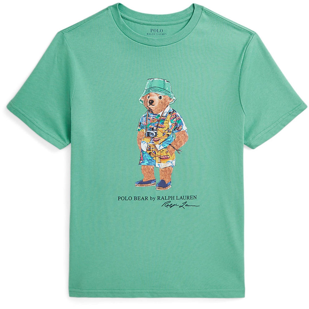 Køb Polo Ralph Lauren Bear Haven Green Boy T-Shirt