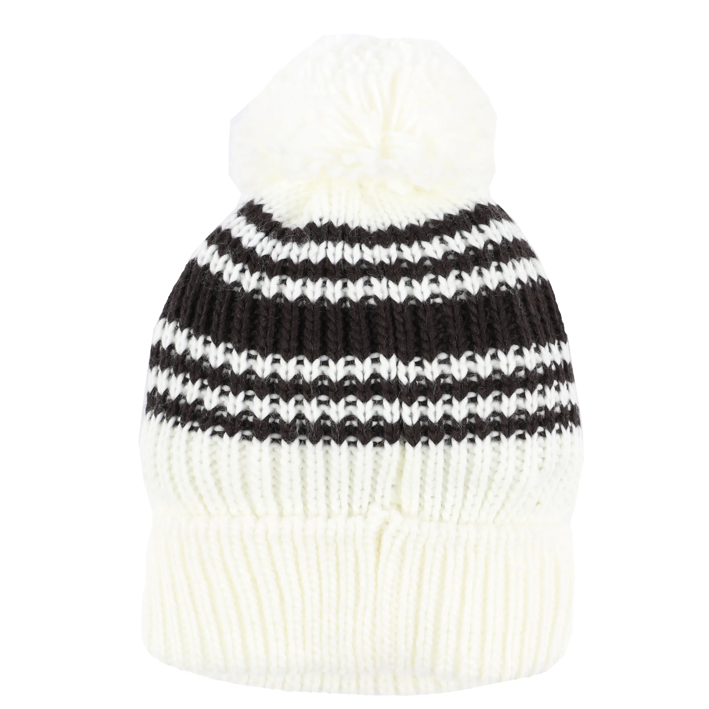 Damen Mütze mit Pompom