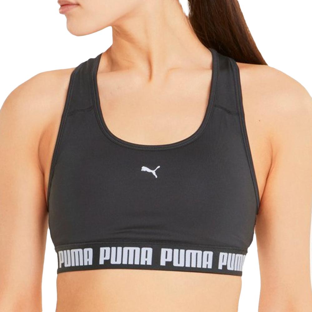 Puma Brassière Noir Femme Puma Strong Mid