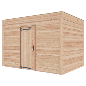 Tuinhuis Douglas hout Zweeds rabat onbehandeld 355 x 255 cm