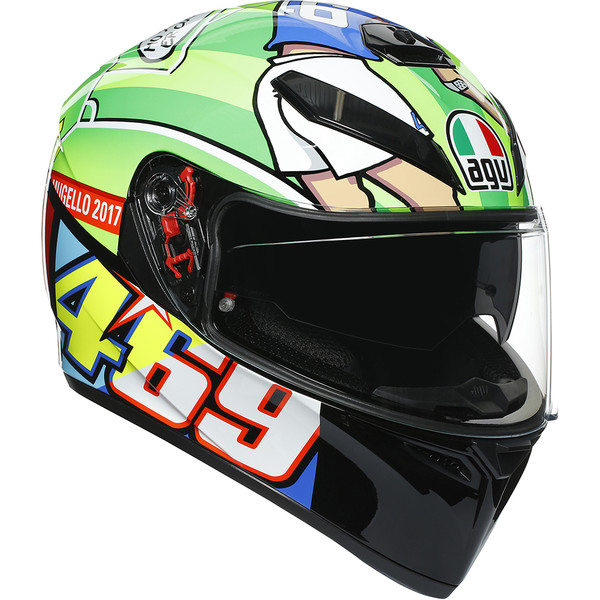 AGV - Casque K3 SV Rossi Mugello 2017 Multicolore