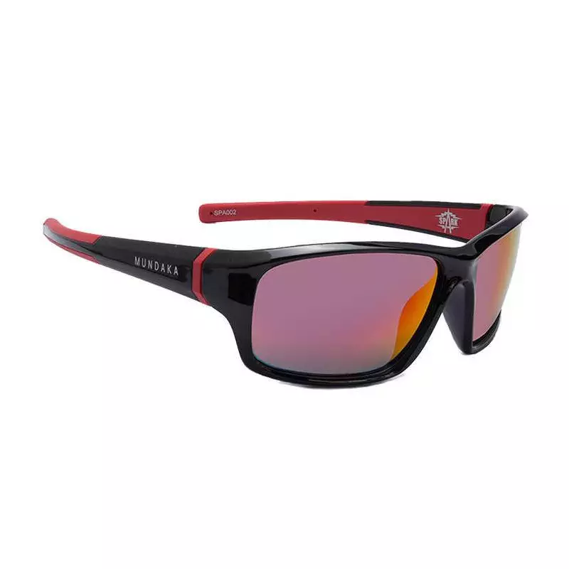 Lunettes de soleil MUNDAKA Spark Black & Red