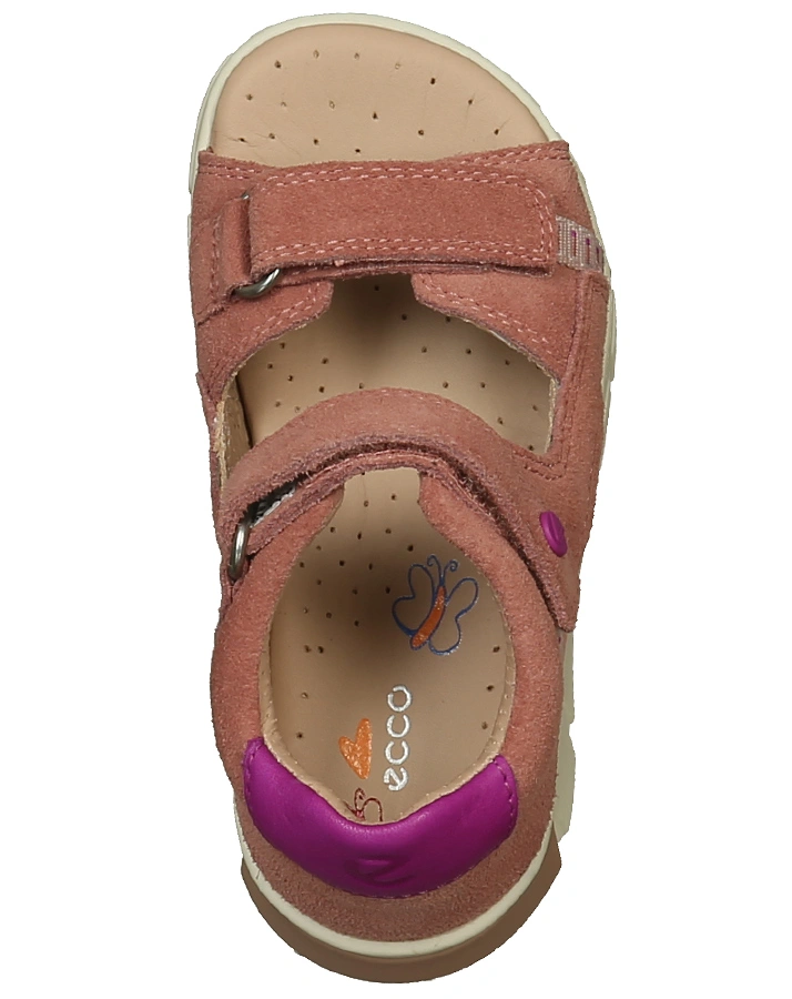 Lauflern-Sandalen MINI STRIDE in rosa
