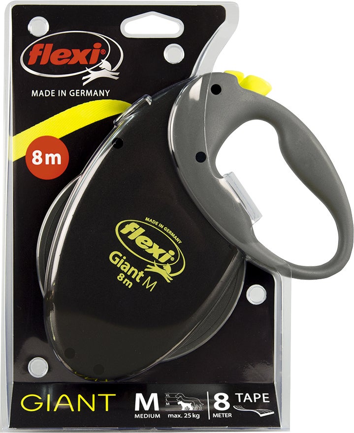 Flexi rollijn Giant Tape M neon 8 m