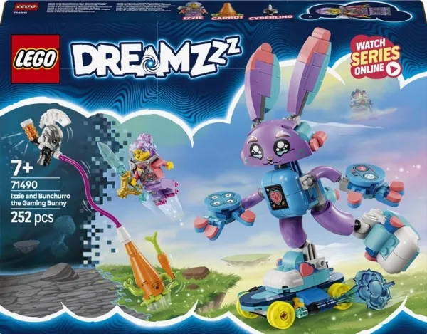LEGO DREAMZzz 71490 Izzie og gaming-kaninen Bunchurro