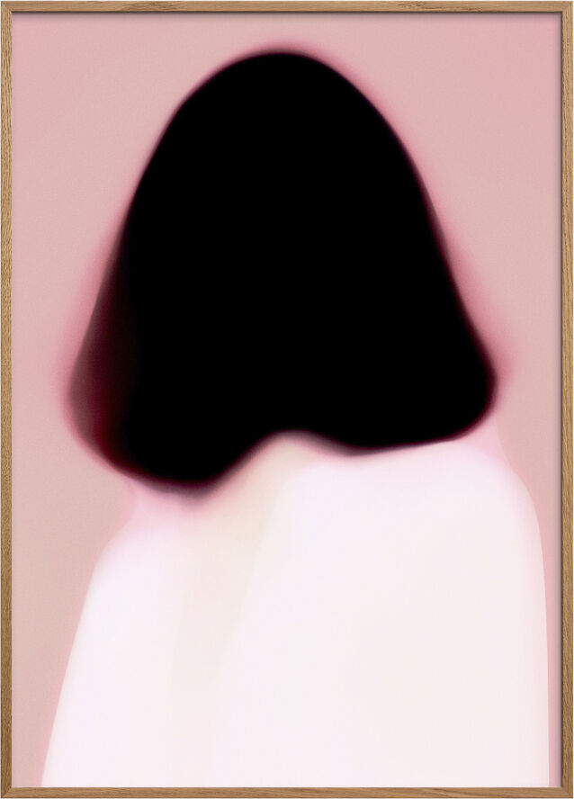 Poster & Frame Portrait J Flerfarvet