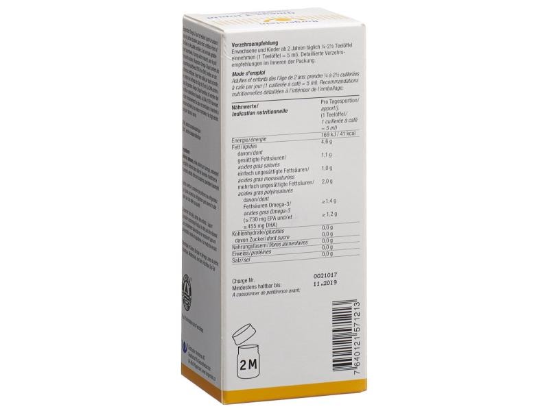 Burgerstein Omega-3 liquid 150 ml Flüssige Omega-3-Fettsäuren