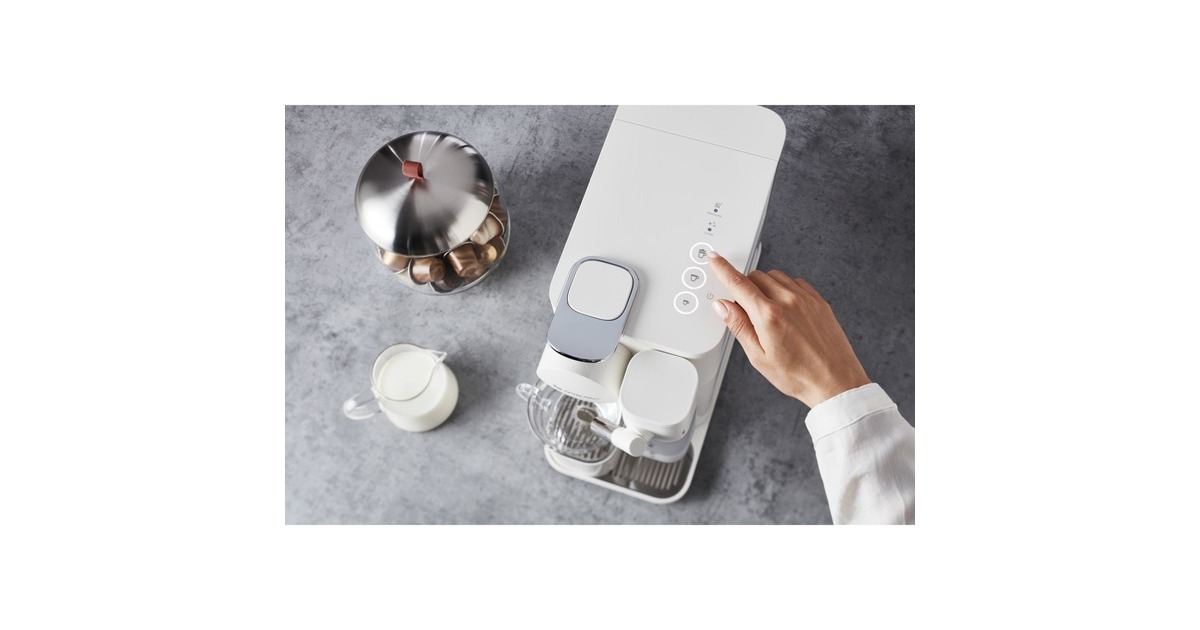 DeLonghiLattissima One EN 510.W capsule machine  (Wit, Nespresso)