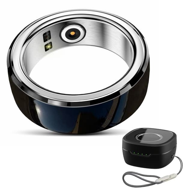 Multifunktion Smart Ring Health Tracker Søvn Hjertefrekvens Blod oxygen overvågning 18#