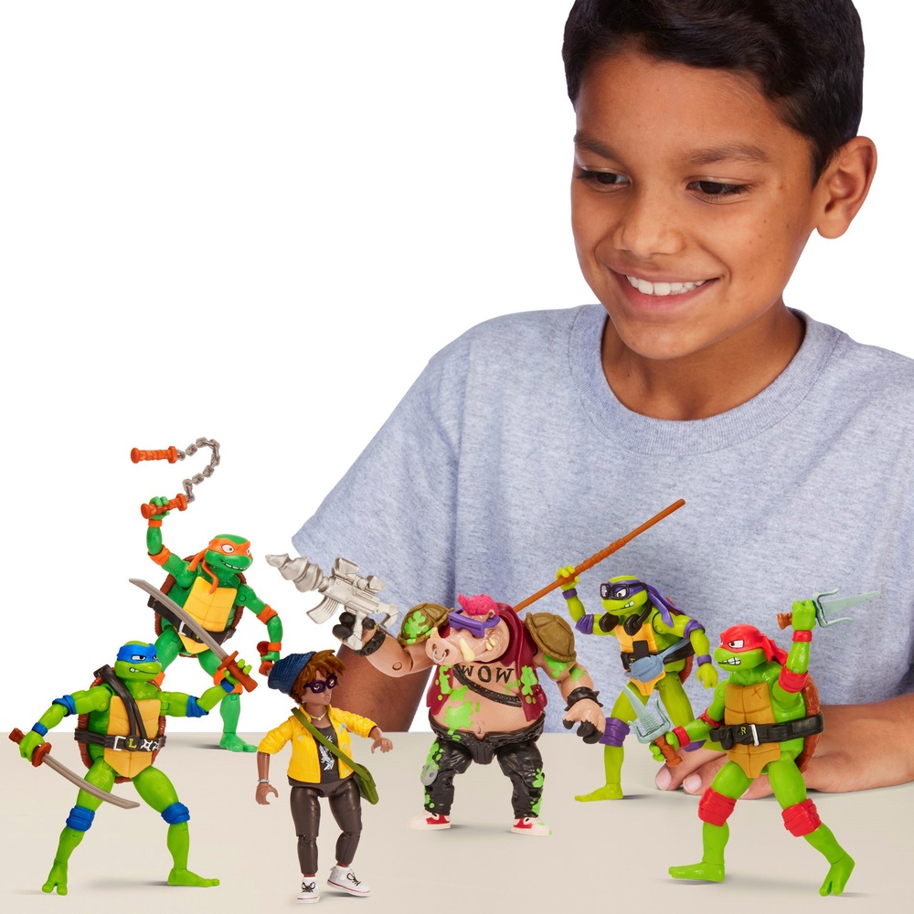 Teenage Mutant Ninja Turtles Mutant Mayhem Basic Ooze Cruisin' 6er-Pack