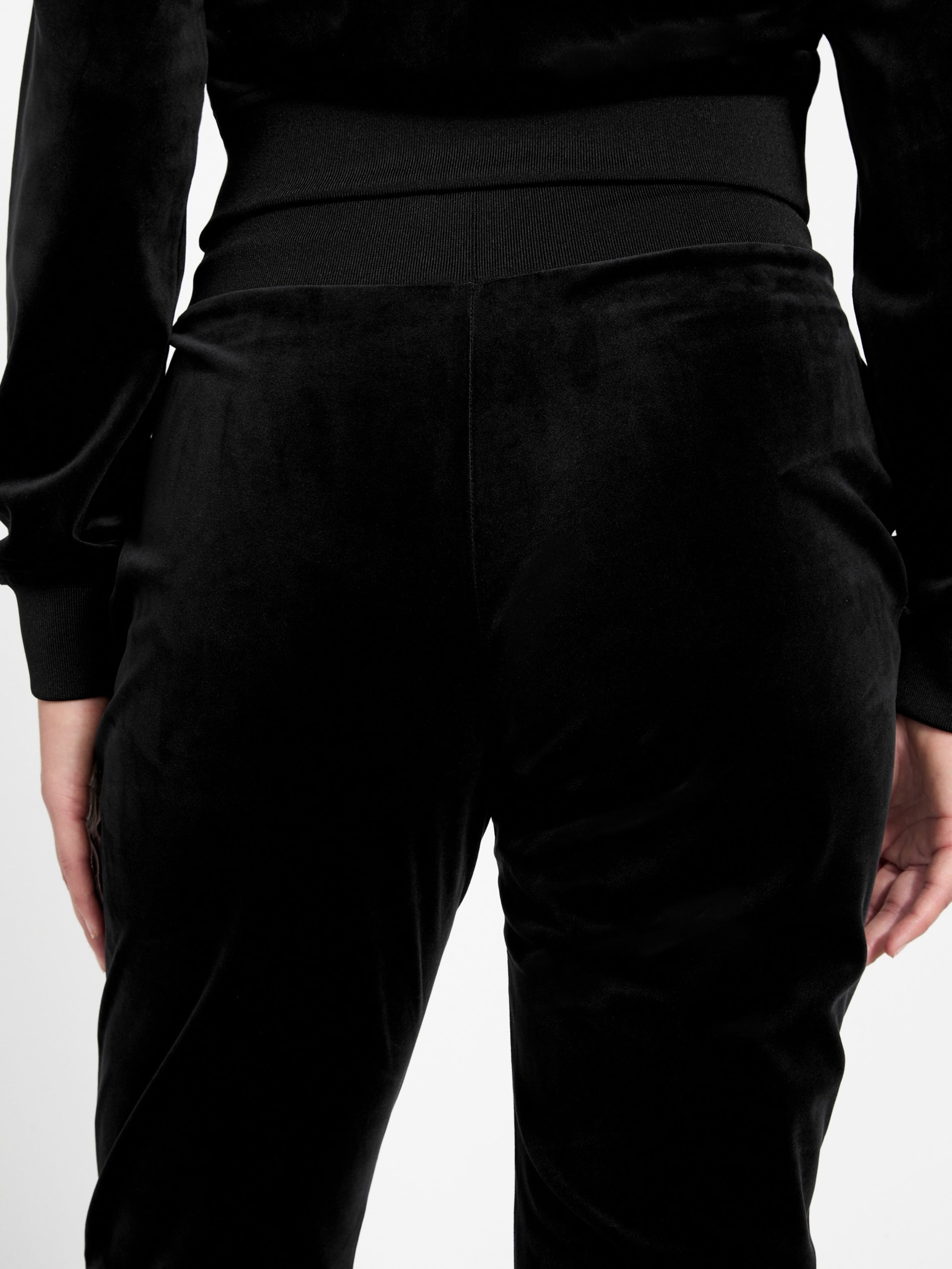 Calça Jogger de Veludo Couture