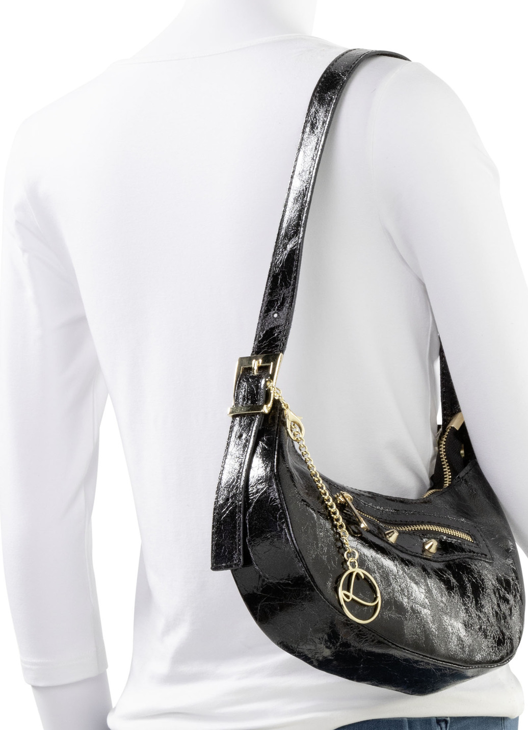 Laurina Tasche aus Crashlack-Kableder
