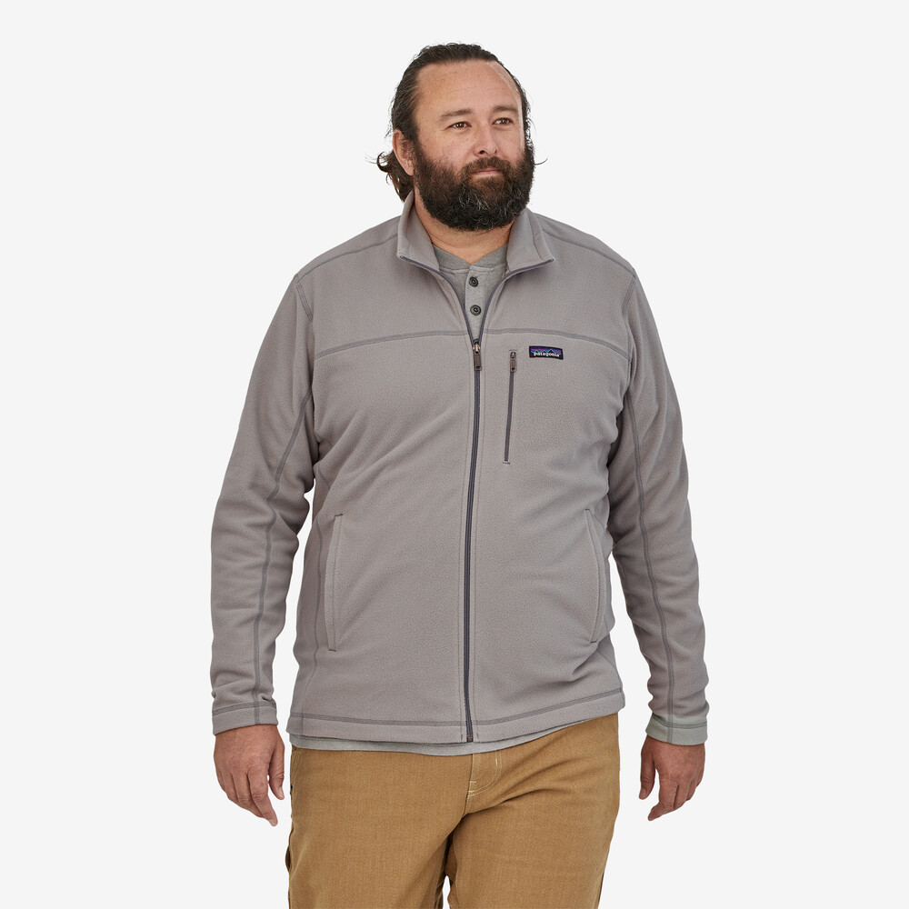 Herren-Micro-D-Fleecejacke