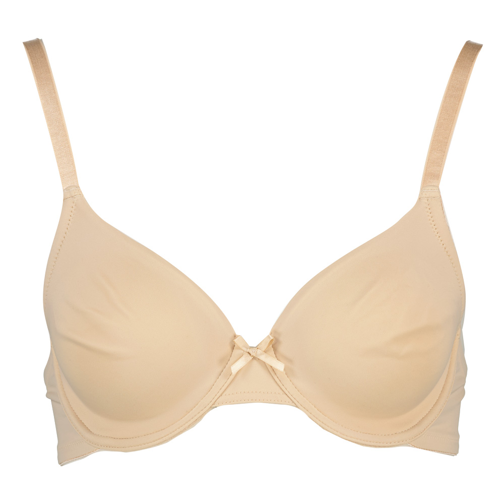 BH unpadded B-cup - Stretch Beige kopen? Goed en goedkoop