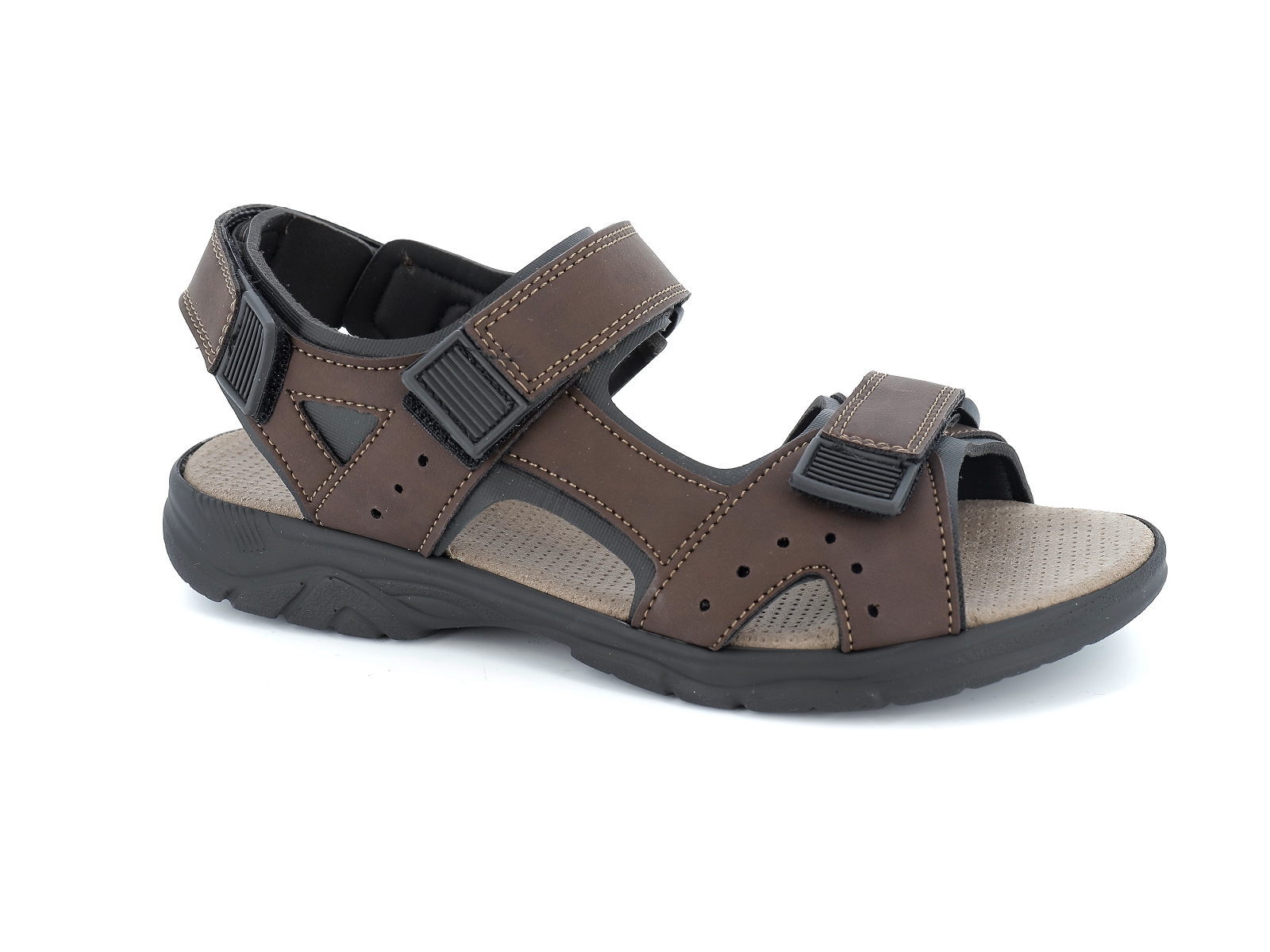 P brand-7723/580 Synthétique Marron Foncé