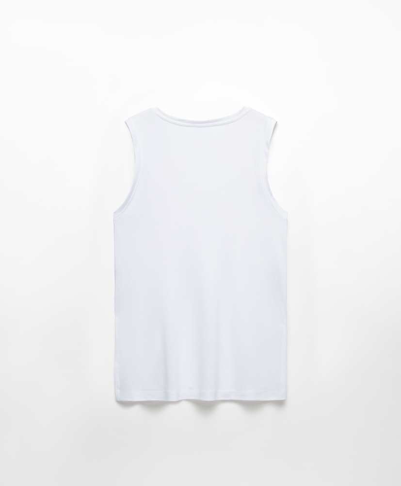 camiseta longa de modal