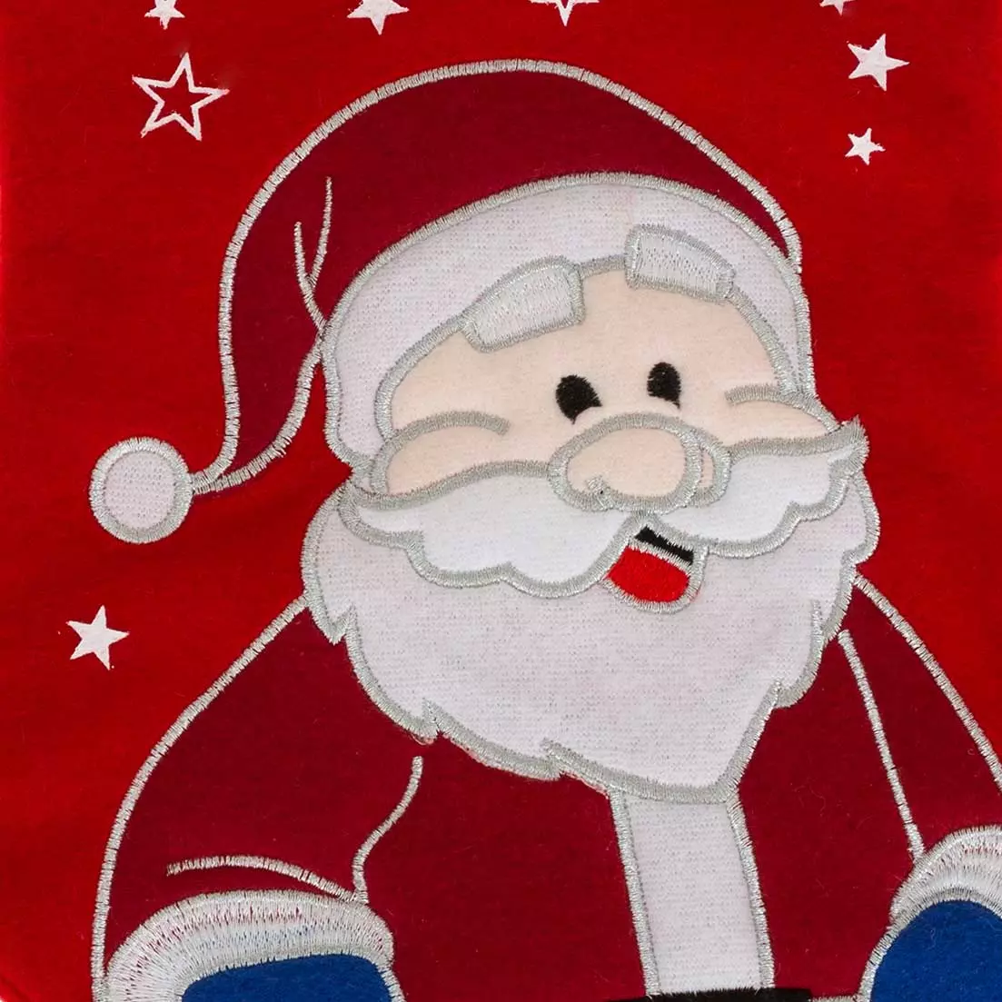 Chaussette de Noël (H42 cm) Mon beau Père Noël