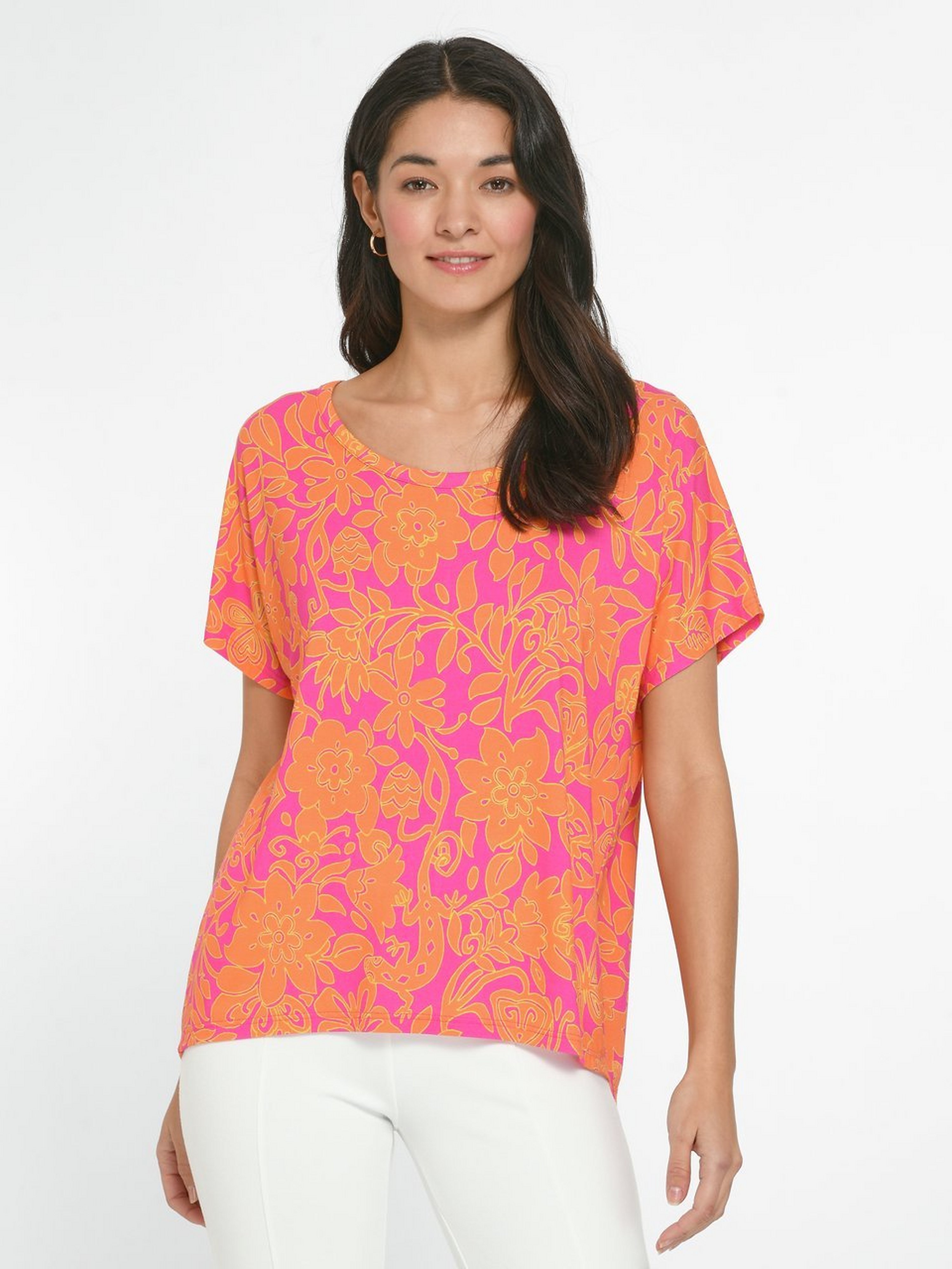 Rundhals-Shirt