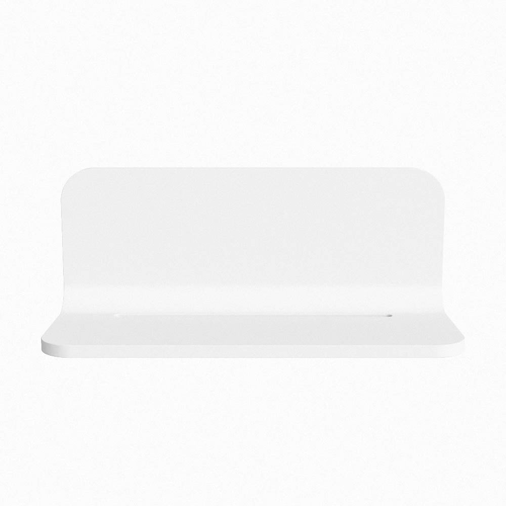 Mondiaz Spot spiegel rond Ø30cm met planchet talc