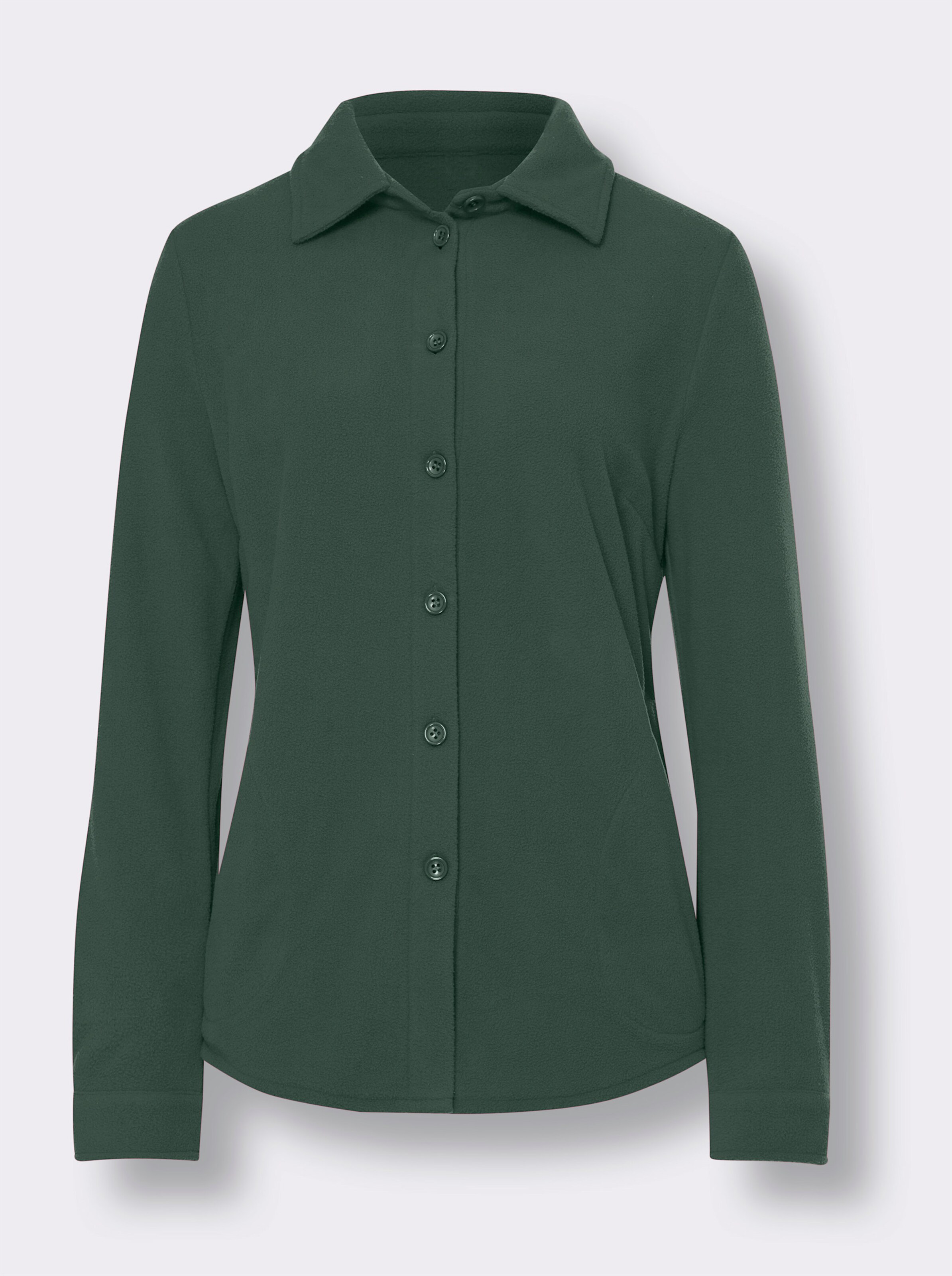 Fleece-Bluse