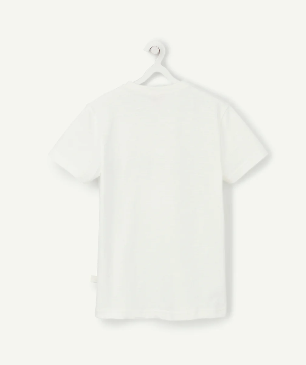 COSMIC VIBES - T-SHIRT BLANC VERSEAU EN COTON BIO ENFANT