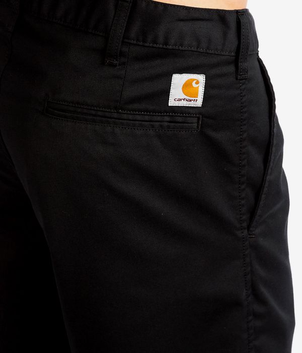 Carhartt WIP Presenter Dunmore Shorts (black rinsed)