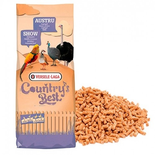 Versele Laga Show 4 pellets, ração especial de trigo para criação de aves.