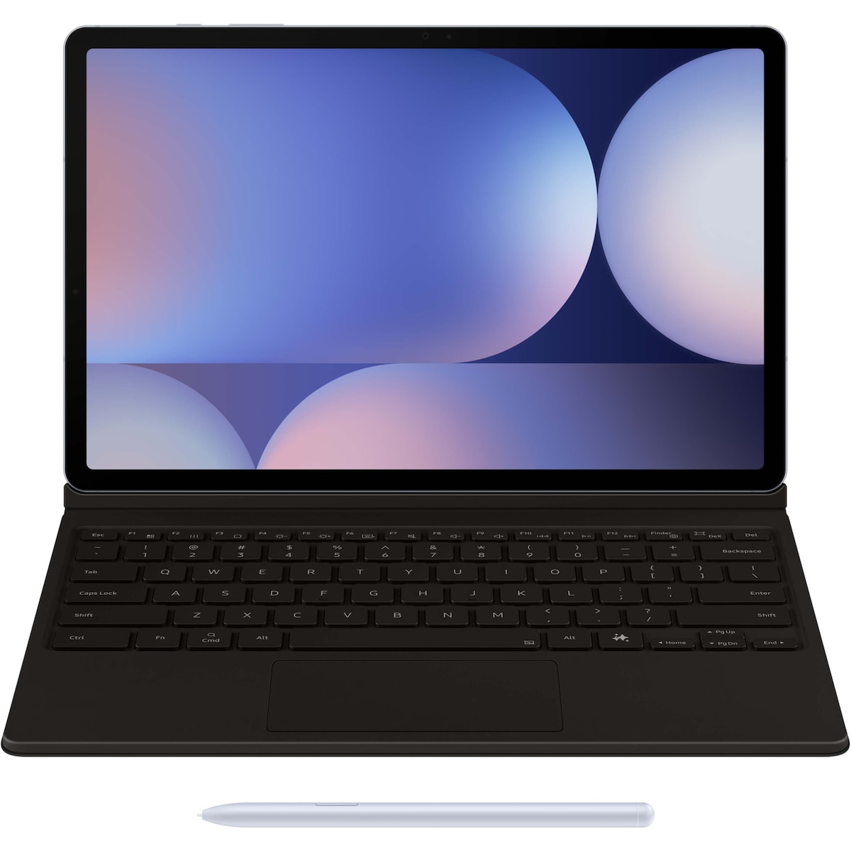 Samsung Galaxy Tab S10+/S9+/S9 FE+ tastaturdeksel (sort)