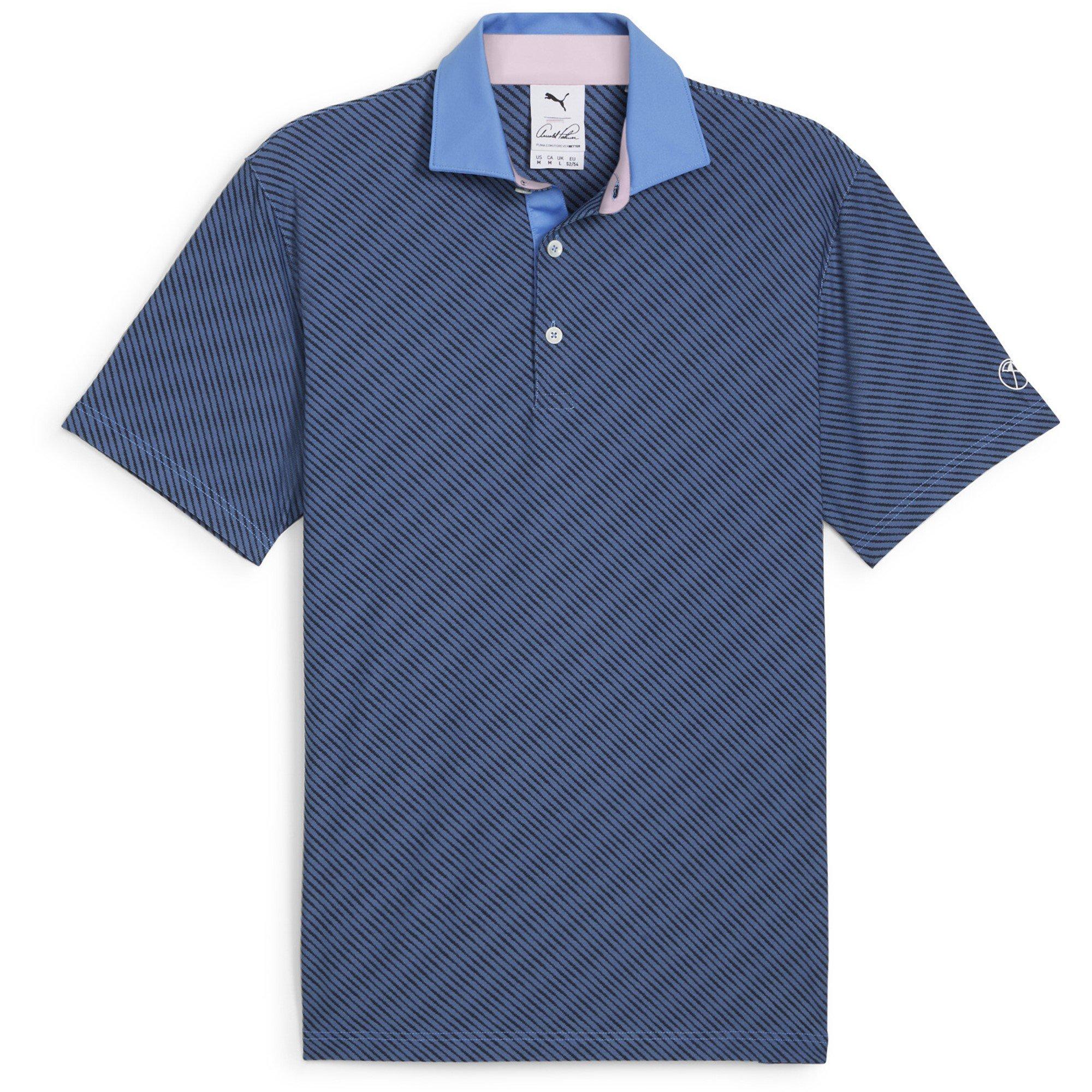 Puma Puma X Ap Jacquard Stripe Polo Shirt Mens