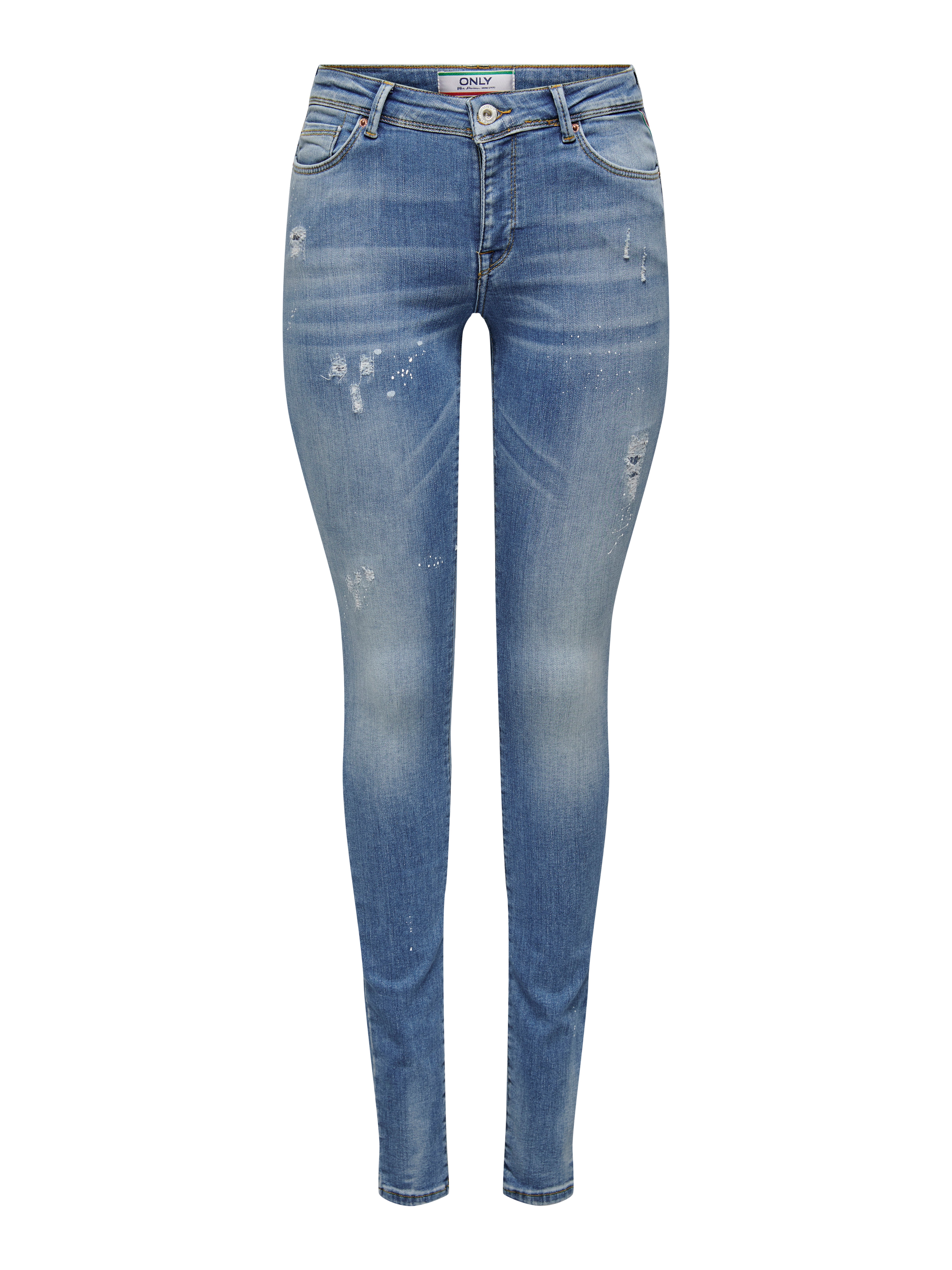 ONLSHAPE Mid Rise Skinny Fit Jeans Medium Blue Denim