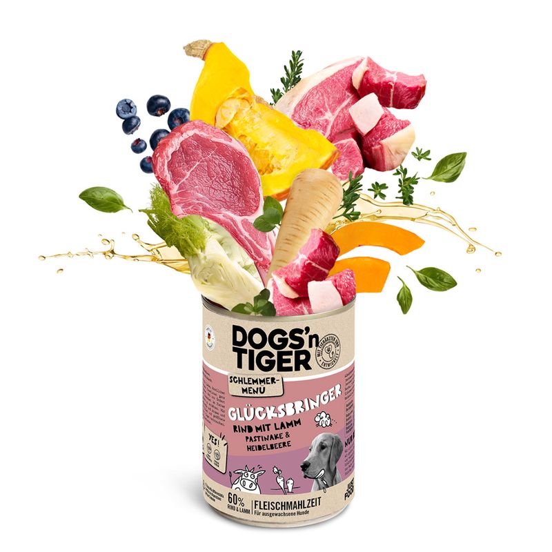 Lot Dogs'n Tiger Menu gourmet 12 x 400 g