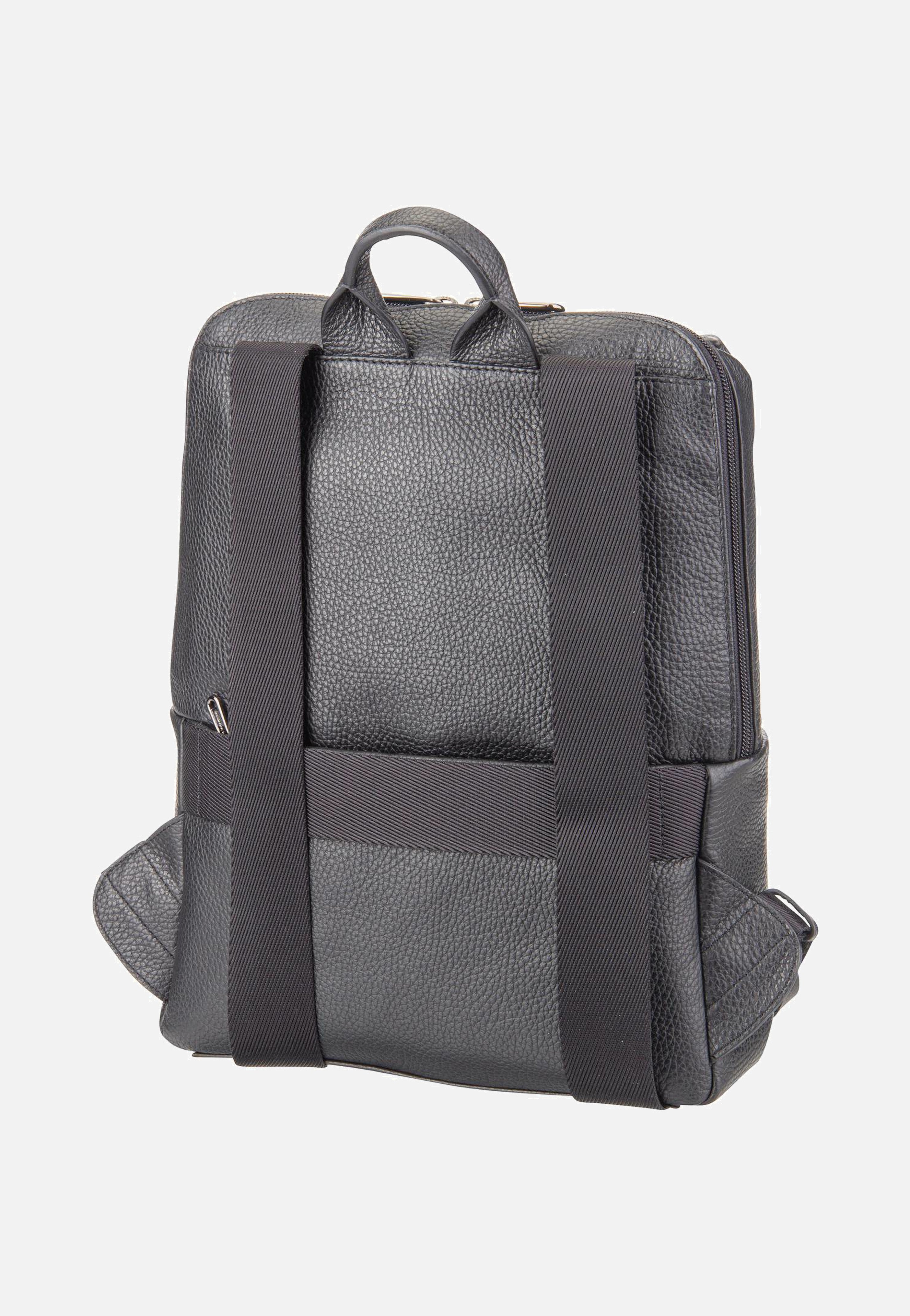 Mellow Leather Squared FZT38 Nero - Rucksack