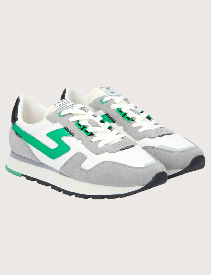 SCHMOOVE BASKETS HOMME ATHENE RUNNER GRIS CLAIR