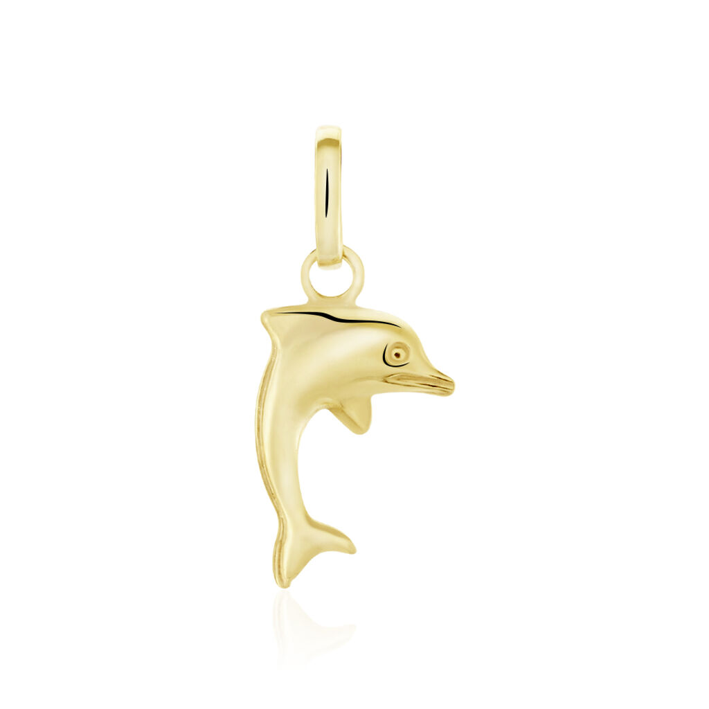 Pendentif Haizia Dauphin Or Jaune