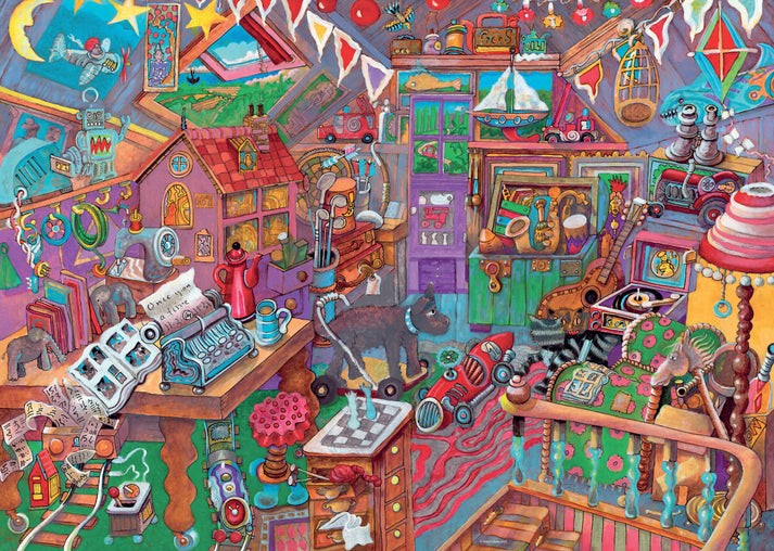 Ravensburger - Puslespil - Grandparent's Hideaway 1000 brikker