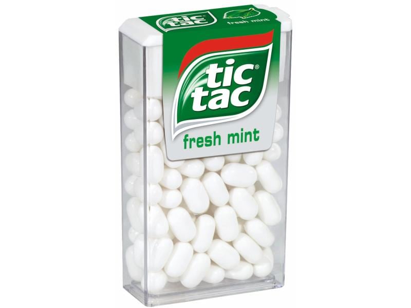 Tic Tac Bonbons Mint 54 g Lutschbonbons mit Minzegeschmack