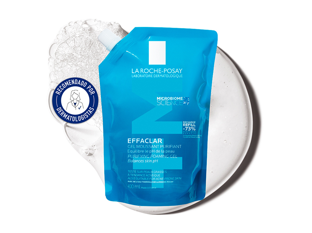 GEL MOUSSE LA ROCHE POSAY EFFACLAR RECARGA 400ML