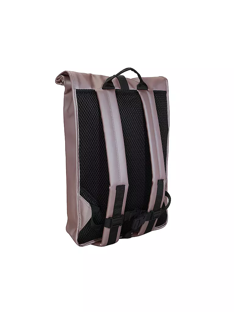 RAINS Rucksack ROLLTOP W3 silber
