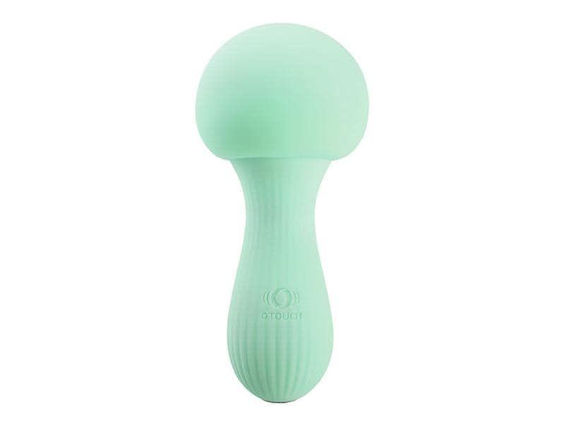Otouch Stabvibrator Mushroom Silikon Wand Grün Hochwertiges Sextoy für die Frau