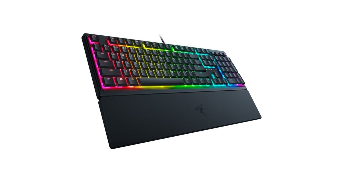 RazerOrnata V3 Low Profile, gaming toetsenbord  (Zwart, US lay-out, Razer Hybrid-Mecha-Membrane, RGB leds, ABS)