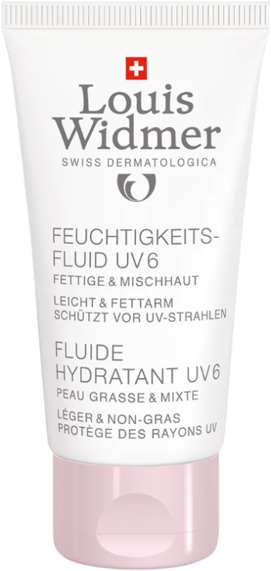 Louis Widmer Fluide Hydratant UV 6 Ongeparfumeerd 50ml